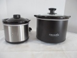 Crock-Pot 1.5 Quart Slow Cooker and Tru .65 Quart Mini Crock Pot