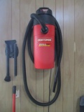 Craftsman Wet/Dry Wall Mount Vacuum with Attachments