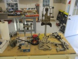 Craftsman Drill Press, Craftsman Rotary Planer, Kreg Multi-Mark, Vaco65 Drill