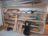 Back Wall Shelving Contents of Wood Products