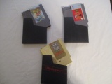 Three 1980's NES Nintendo Game Cartridges-Milton Bradley 