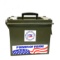 Large-Size Water-Resistant Ammunition Storage Box with Tray