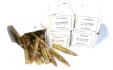 NIB 100rds. of PPU .308 WIN. (7.62x51mm) M80 145gr. FMJ-BT Brass Ammunition