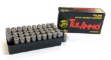 NIB 50rds. of TulAmmo 9mm Luger 115gr. FMJ Steel Case Ammunition
