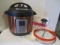 Copper Finish Instant Pot Duo Plus with Glass Lid