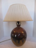 Pottery Ball Vase Lamp