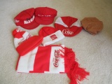 Coca-Cola Caps, Scarf, and Beanie Hats