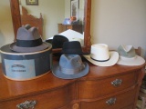 Five Men's Hats