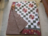 Quilt with Hand Stitching