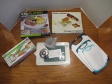 Dice & Slice Chopper, Cutting Boards, Pampered Chef Cut-n-Seal, Iced Platter,