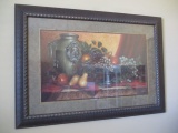 Framed and Matted Still Life Print