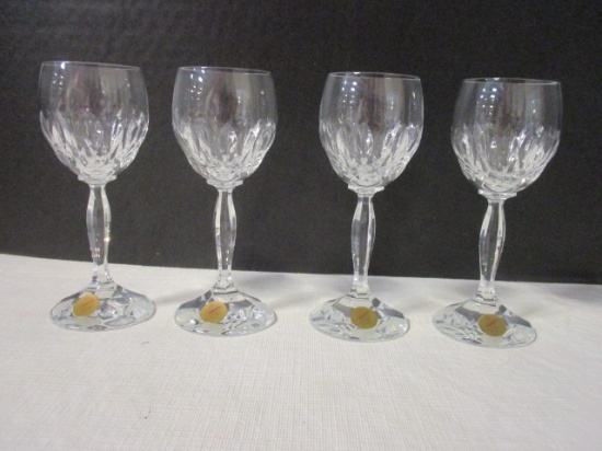 4 Cristallerie Crystal Cordials