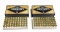 NIB 100rds. of Herter's 9mm Luger 115gr. FMJ Brass Ammunition