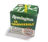 NIB 500rds. of Remington 22 Thunderbolt .22 LR 40gr. High Velocity RN Ammunition