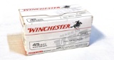 NIB 100rds. of Winchester .45 AUTO 230gr. FMJ Brass Ammunition