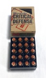 NIB 20rds. of Hornady Critical Defense .45 AUTO 185gr. FTX Personal Defense Ammo