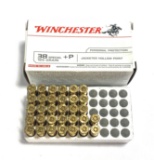Partial Box of New 32rds. of Winchester .38 Special +P 125gr. JHP Brass Ammunition