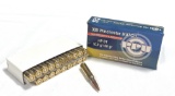 NIB 20rds. of PPU .308 Winchester MATCH 168gr. HP BT Ammunition