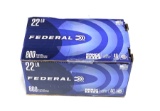 NIB 800rds. of Federal .22 LR 40gr. Ammunition