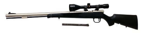 Traditions Buckhunter PRO In Line .50 Cal. Blackpowder Rifle with Simmons 3-9x50 Scope