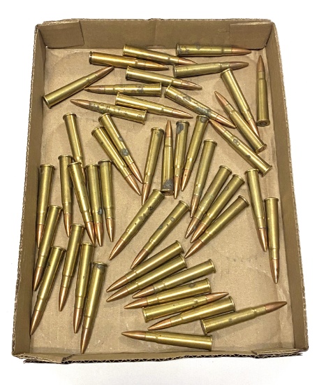 47 Rounds of .303 British Brass Ammunition