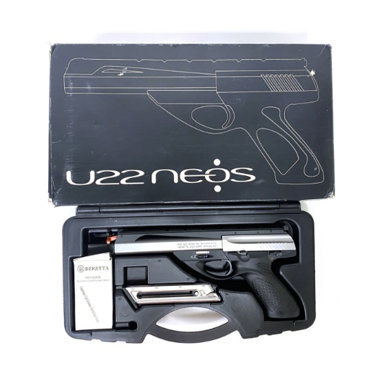 LNIB Beretta U22 NEOS INOX .22 LR Space Pistol