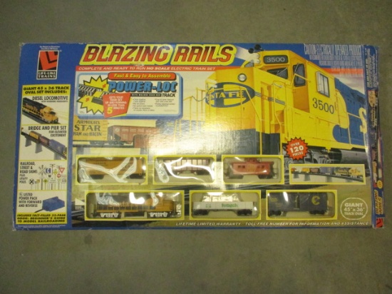 Life-Like Trains Blazing Rails Boxed Set