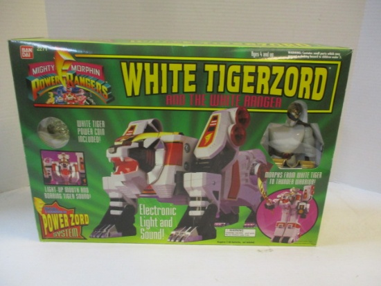 Ban Dai Mighty Morphin Power Rangers White Tigerzord