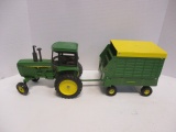 Ertl John Deere Tractor And Harvester