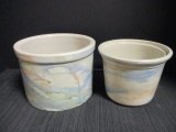 Two Pottery Crocks