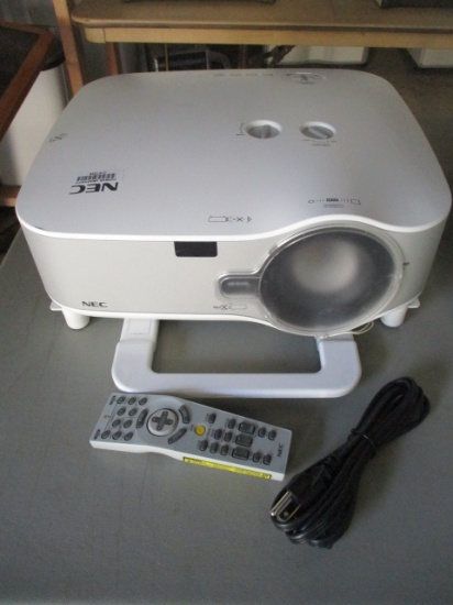 NEC Projector Model NP1250 with Remote