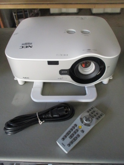 NEC Projector Model NP1250 with Remote