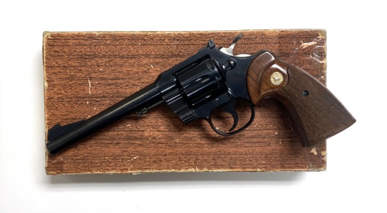 NIB 1960 Colt Officers Model Match .22 LR 6” Blue Revolver
