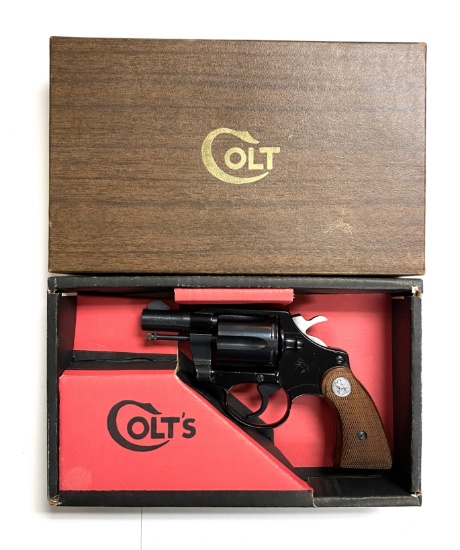 NIB 1972 Colt Agent .38 Special 2” Blue Revolver