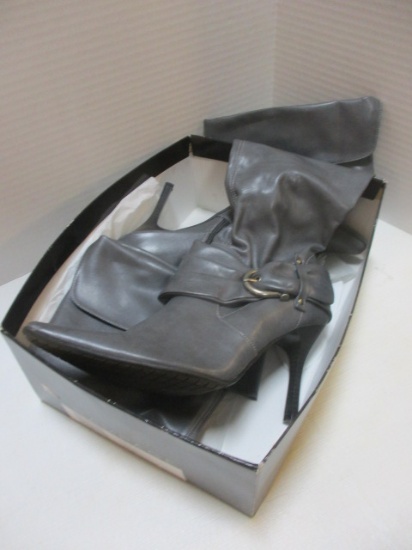 Rampage "Charlie 1" Smooth Cuffed High-Heel Dress Boot