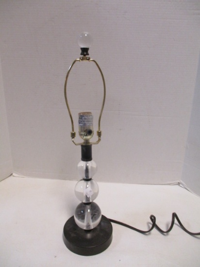 Table Lamp with Bubble Design