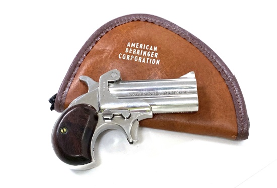 Excellent American Derringer Corp. Model AD .44 SPL. Stainless Steel Derringer Pistol