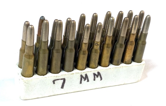 20 Rounds of Various 7x57mm Mauser Ammunition