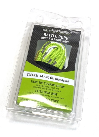 NIB Battle Rope: Bore Cleaning Rope for .44 / .45 Cal (Handgun)