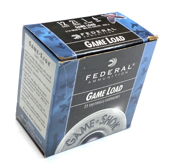 NIB 20 Shotshells of 12 GA. 2-3/4" Game Load - Federal Ammunition