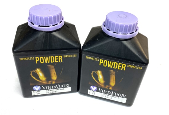 New Pair of (1lb) VIHTAVUORI N140 Smokeless Powder