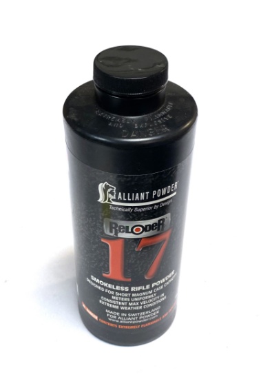 New (1lb) Alliant Powder “Reloder 17” Smokeless Rifle Powder