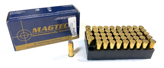NIB 50rds. of .44 REM-MAG 240gr. SJSP-Flat Magtech Ammunition