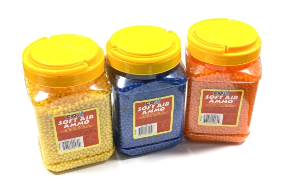 Aprox. 30,000 .12 Gram 6MM Plastic Airsoft BBs by CO2 Soft Air Ammo