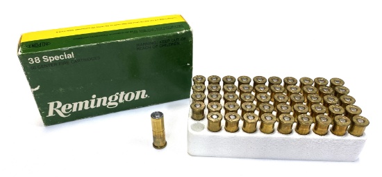 NIB 50rds. of .38 SPECIAL - Remington 148gr. Lead Wadcutter Ammunition