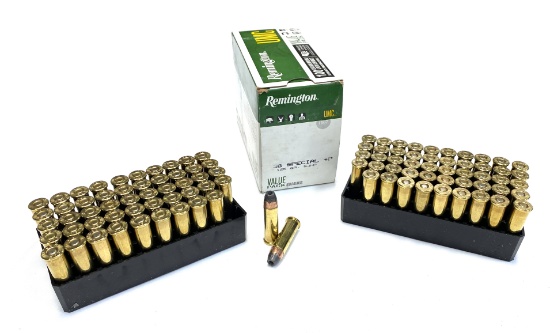 NIB 100rds. of .38 SPECIAL (+P) - Remington UMC 125gr. SJHP Defense Ammunition