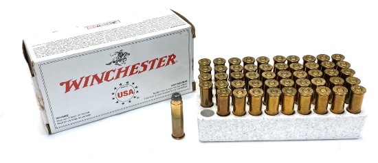 NIB 50rds. of .357 MAGNUM - Winchester 110gr. JHP Brass Defense Ammunition