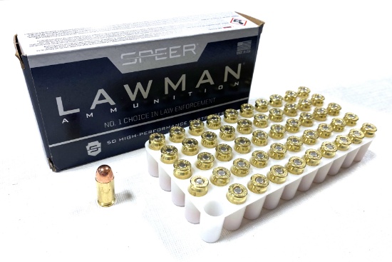 NIB 50rds. of .380 AUTO - Speer 95gr. TMJ Brass Ammunition