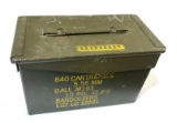 Medium Sized .50 Cal Metal Ammunition Box