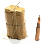Packaged 20rds. of Hungarian 7.62x54r Steel Core Heavy Ball Silver/Yellow Tip Ammunition